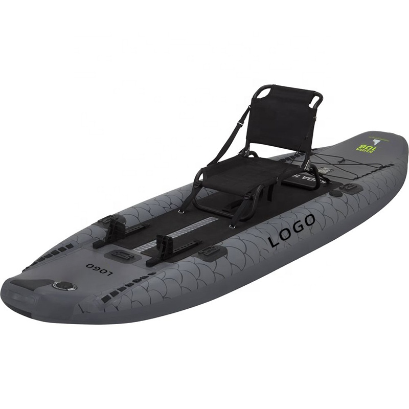 Fishing Kayak Sit In - EVA 폼 데크 패드가 있는 PVC