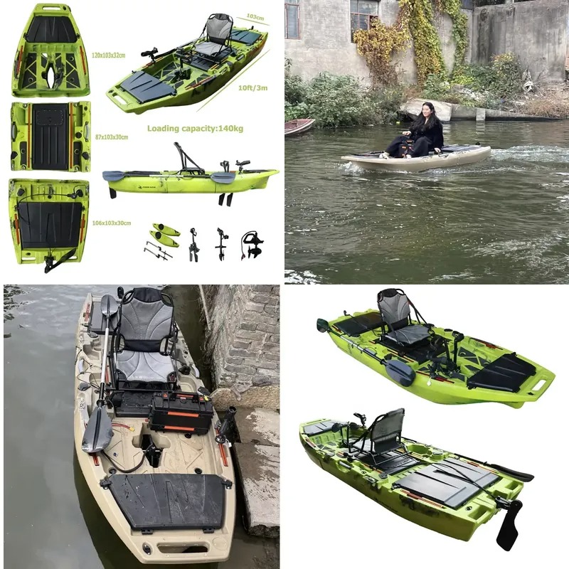 Fishing Kayak Pedal Drive - 10피트 핀 프로펠러 페달 드라이브 카약