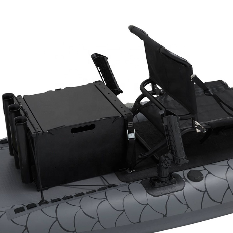 EVA 폼 데크 패드가 있는 PVC 드롭 스티치, 팽창 - Fishing Kayak Sit In 리뷰 및 가격