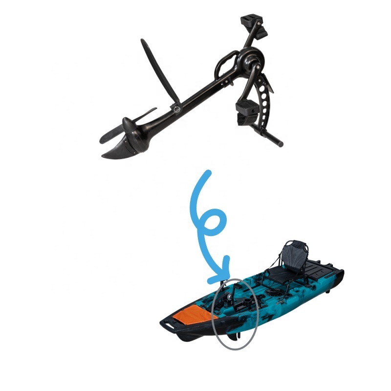 LSF 저렴한 J-11 알루미늄 프로펠러 페달 드라이브 - Fishing Kayak Pedal Drive 리뷰 및 가격
